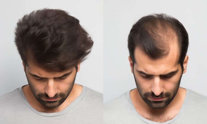 calvitie pelade différences