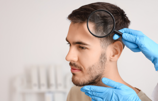 greffe de cheveux pour homme