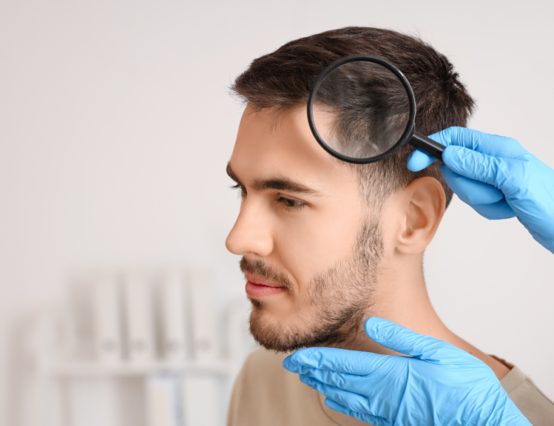 greffe de cheveux pour homme