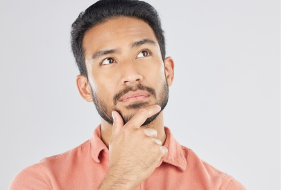 homme interrogatif