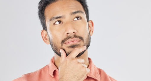 homme interrogatif