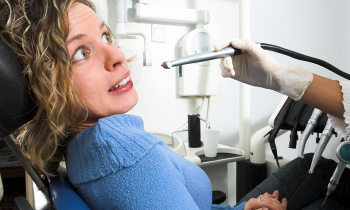 patient ayant peur du dentiste