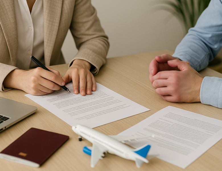 personnes qui remplissent des papiers mutuelle